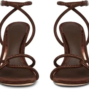 ❣️ PAIGE Scottie Ankle Strap Sandal in Chocolate Brown Size thumbnail 5