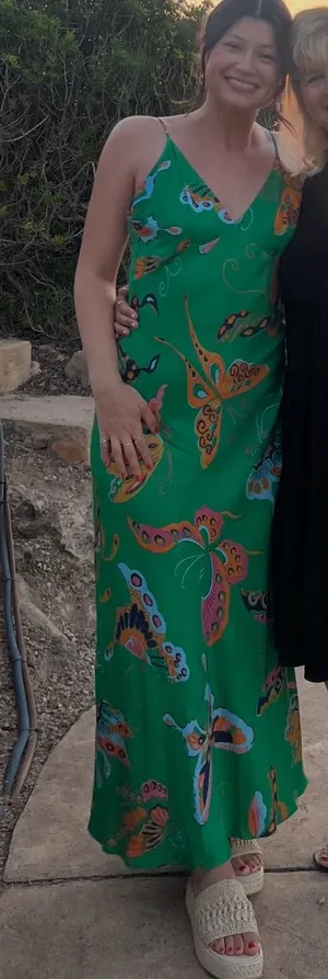 Green H&M Maxi Dress thumbnail 1