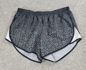 Nike Womens Dri-Fit‎ Tempo Ombre Running Shorts S Black Athletic Yoga Lined thumbnail 1