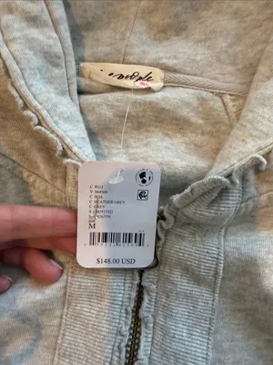 Free People FP Movement Zip Front Hoodie thumbnail 3