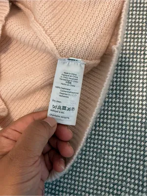 Madewell 100% cashmere V-Neck Sweater size s thumbnail 6