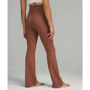Lululemon Groove Super-High-Rise Flared Pant Nulu Ancient Copper Yoga Pilates thumbnail 2