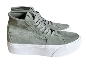Vans Sk8-Hi Tapered Mono Embroidery Shadow Unisex Shoe Size 7.5 or 9 #832A thumbnail 1