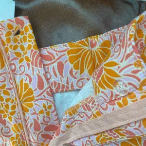 Zara floral pattern shorts thumbnail 4