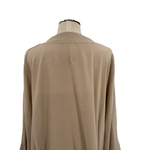 Free People Key Player Layer Sweatshirt Doe Oversized‎ V Neck Tunic Top Medium thumbnail 10