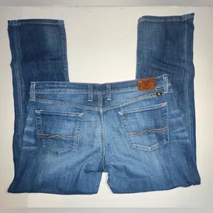 Lucky Brand Denim Blue Jeans Women’s Size 14/32 Sienna Cigarette‎ Mid Rise thumbnail 13