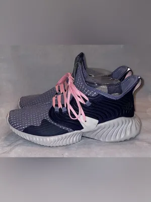 Adidas Women’s Size 8.5 Purple Pink Alphabounce Beyond Running Shoes D97288 thumbnail 4