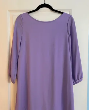 The Blue Door Collection Purple Mini Dress thumbnail 4