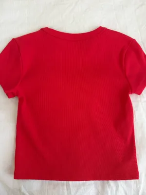 Nordstrom BP Ribbed Baby Tee thumbnail 2