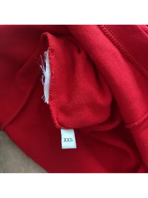 Gucci (COA) Red Sequin Tee Top with Multicolor Sequin Logo thumbnail 6