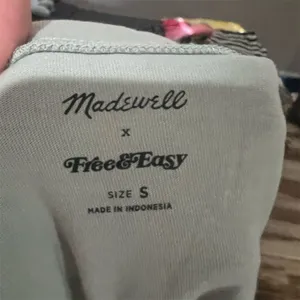 Madewell x Free & Easy Women's Crop T-Shirt Green Size S Graphic Back thumbnail 10