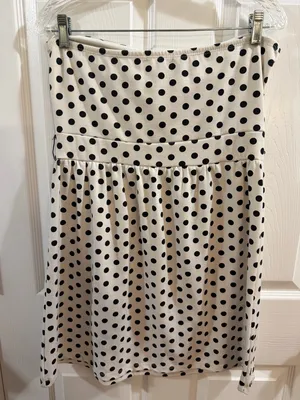 Charlotte Russe Black Polka Dot Strapless Dress thumbnail 4