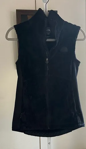 The North Face black Fleece Vest thumbnail 1
