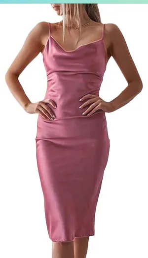 Amazon Pink Dress thumbnail 1