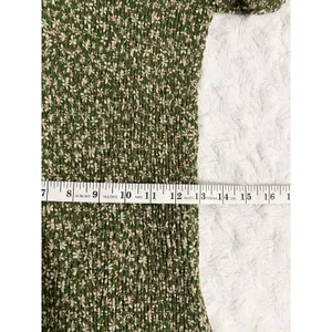 Petal + Pup Claire Green Floral Smocked Off The Shoulder Fitted Midi Dress 8 thumbnail 9