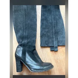 Frye villager black boot thumbnail 4