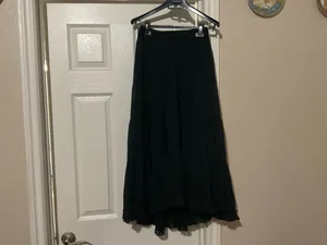 NWT Zara black peasant skirt thumbnail 6