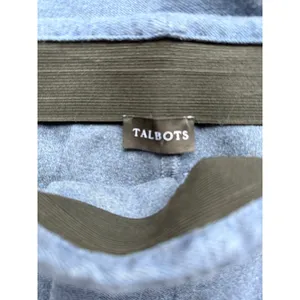 Talbots Montauk Pants Size 6 Blue Pull On Ankle Stretch Career Work thumbnail 8