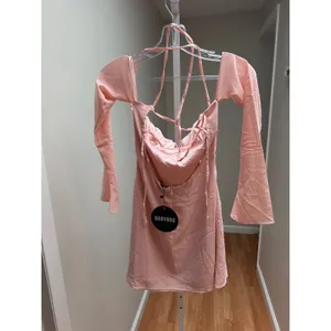 Babyboo NEW Fiona Mini Dress Blush Pink Size XS NWT thumbnail 5