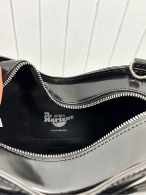 Dr. Martens Black Kiev VEGAN Bow Bag Crossbody Backpack 2-Way Purse thumbnail 8