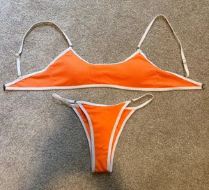 Shein Orange Bikini Set thumbnail 1