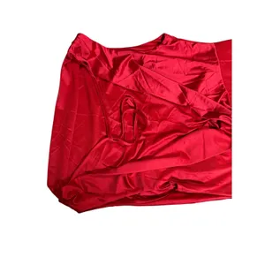Oysho NWOT Size Large Red Maxi Dress Satin Sleeveless High Neck Tie Cocktail Party thumbnail 8