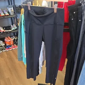 Lululemon Athletica Black Cropped Leggings thumbnail 5