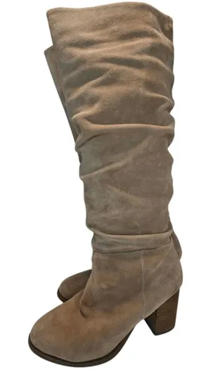 Tan suede high Steve Madden Boots sz 11 thumbnail 1