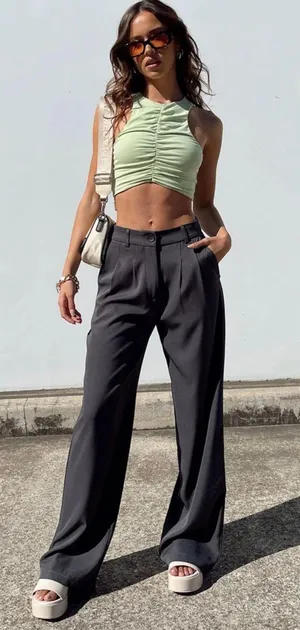 Princess Polly Archer Pants thumbnail 1