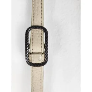 Brighton Cream Leather Crossbody with Front Pocket thumbnail 11