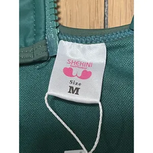 Shekini One‎ Piece Swimsuit Size Medium Zip Up Chest NWT Beach Travel Vacation thumbnail 7