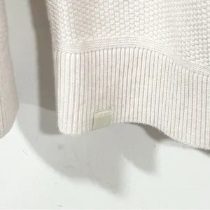Lululemon Cream Texture Knit Crewneck Sweater Pullover Size Small thumbnail 5