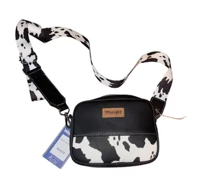 Wrangler Cow Print Crossbody Bag thumbnail 1