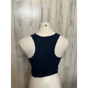 Navy blue tank top Blue Size M thumbnail 3
