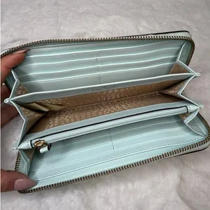 KATE SPADE New York Mint Green Zip Around Wallet thumbnail 6