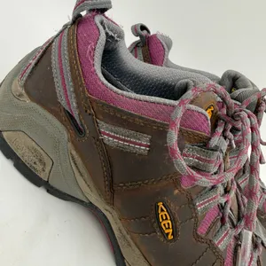 Keen Women's Utility Brown Leather Detroit XT Steel Toe Shoes Size 7.5 thumbnail 2