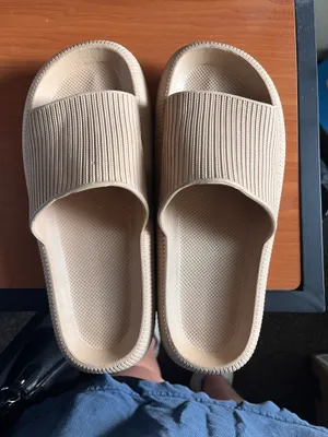 Cloud Slides Tan Size 9 thumbnail 1