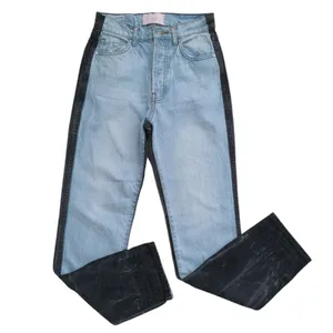 Revice Ex-Boyfriend Two Tone High Waisted Denim Jeans Harlow Wash Womens 25 thumbnail 3