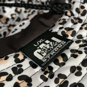 CALI STRONG Reversible Bucket Hat Leopard Print NEW Black thumbnail 5