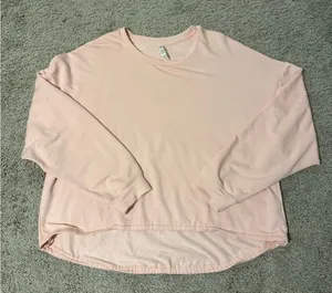 Fabletics Blush Pink Long Sleeve Top thumbnail 1