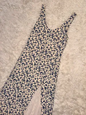 NEW Reformation Vika floral midi sun dress sz 2 thumbnail 4