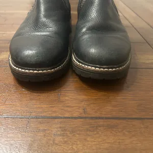 Martino Made in Canada Leather Ankle Boots Cowhide Panels Womens 8 thumbnail 5