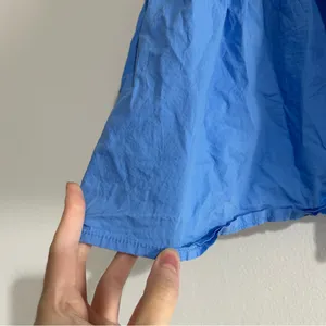 SNDYs Serina Tie Strap Blue Cotton Tank Top XS Summer Festival Going Out thumbnail 4