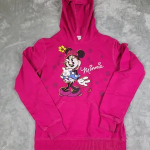 Vintage Minnie Mouse Hoodie Sweatshirt‎ Y2K Disney Store Women’s XS Red Vtg 2000 thumbnail 1
