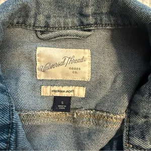 Women's Denim Jacket Blue Size S Casual Long Sleeve thumbnail 8