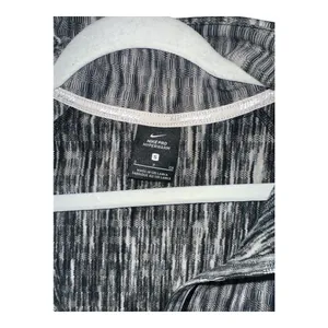 Nike‎ Pro Black/White Hyperwarm Quarter Zip, Small thumbnail 4