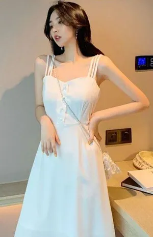 french slip dress thumbnail 1