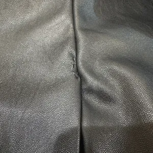 Rosetta Getty Black Faux Leather Maxi Skirt Size 8 Western Pencil Designer $300 thumbnail 11
