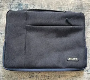 Mosiso Blue Laptop Ipad Zippered Sleeve Bag with Carry Handle thumbnail 1