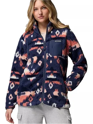 Columbia West Bend Full Zip Nocturnal Rocky Mountain Aztec Medium New thumbnail 1